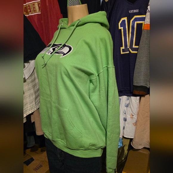 Seattle seahawks NFL Team apparel hoodie Sz XL - Picture 3 of 5